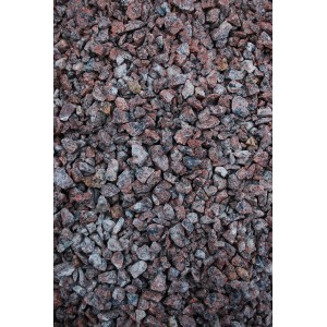 Punane täpiline graniitkillustik, 5/8; 8/12mm, 1000 kg