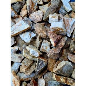 Killustik Gneiss-Gold, 30/60 mm, 20 kg