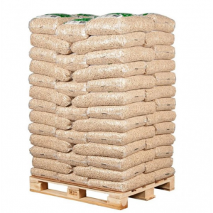 Puidugraanulid  (6mm), palete (65vnt x 15kg) - 975kg 