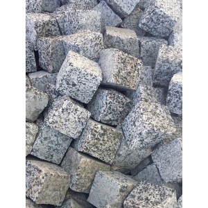 Sebra-graniidiklotsid, 5 × 5 × 5 cm, kg