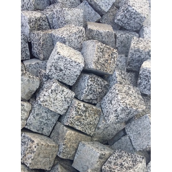 Sebra-graniidiklotsid, 5 × 5 × 5 cm, kg (Bigbag > 1 t 190 €/t)