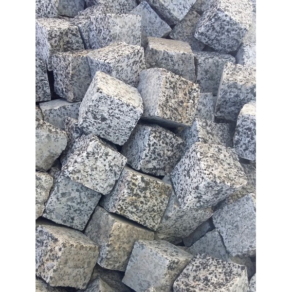 Sebra-graniidiklotsid, 5 × 5 × 5 cm, kg (Bigbag > 1 t 190 €/t)