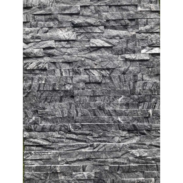 Kivipaneel Crystal Black, 15 × 60 cm, m2