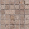 Travertiinmosaiik GEA, täiteta, 4,8 × 4,8 × 1 cm, m2
