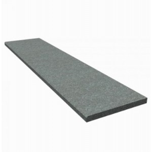 Graniitaste Dark , põletatud mittelibe pealispind, 120 × 35 × 4 cm, tk