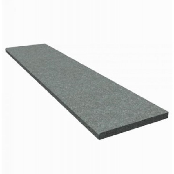 Graniitaste Dark grey, põletatud mittelibe pealispind, 120 × 35 × 4 cm, tk