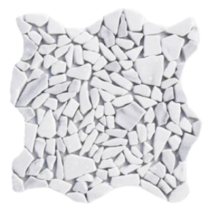 Mosaiik Crazy Paving White Sky (0,54 m2)