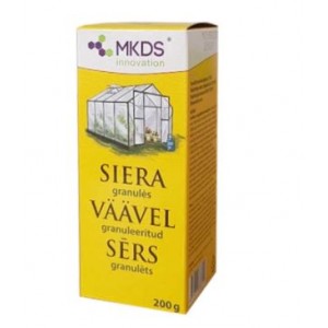 Granuleeritud väävel 200 g